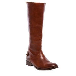 Frye Melissa Button Back Zip Tall Riding Boot